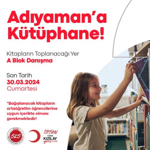 Adıyaman’a Kütüphane