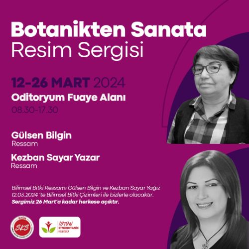 Botanikten Sanata Resim Sergisi