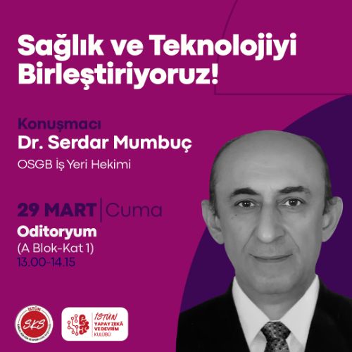 Sağlık ve Teknolojiyi Birleştiriyoruz!