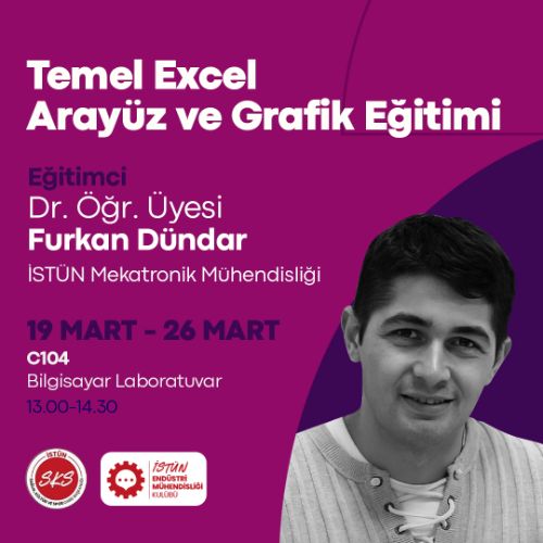 Temel Excel Arayüz ve Grafik Eğitimi