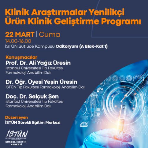 Klinik Araştırmalar: Yenilikçi Ürün Klinik Geliştirme Programı
