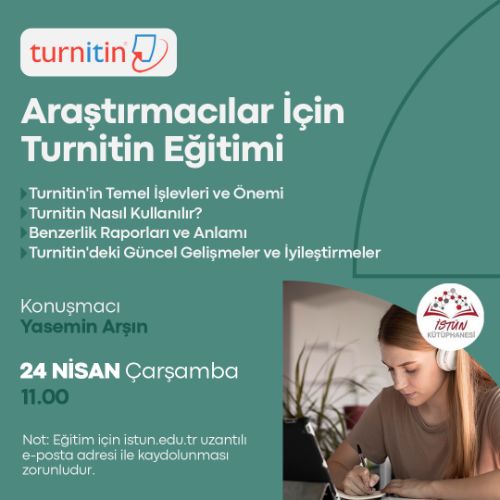 Araştırmacılar İçin Turnitin Eğitimi