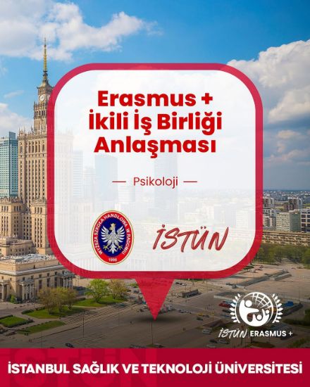 Üniversitemiz; Polonya’da bulunan Radom Academy of Economics ile Psikoloji bölümünü kapsayan Erasmus+ anlaşması imzalamıştır.