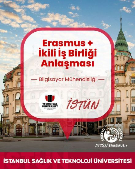 Üniversitemiz; Romanya’da bulunan Technical University of Cluj-Napoca ile Bilgisayar Mühendisliği bölümünü kapsayan Erasmus+ anlaşması imzalamıştır.