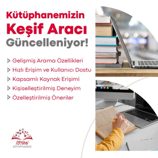 Kütüphane Keşif Aracı Güncelleniyor!