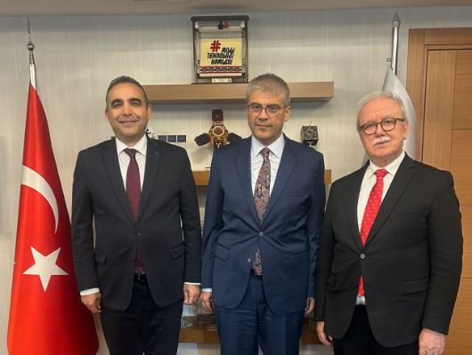 Rektörümüz Prof. Dr. Buğra Özen, TÜBİTAK Başkanı Prof. Dr. Orhan Aydın’ı Ziyaret Etti